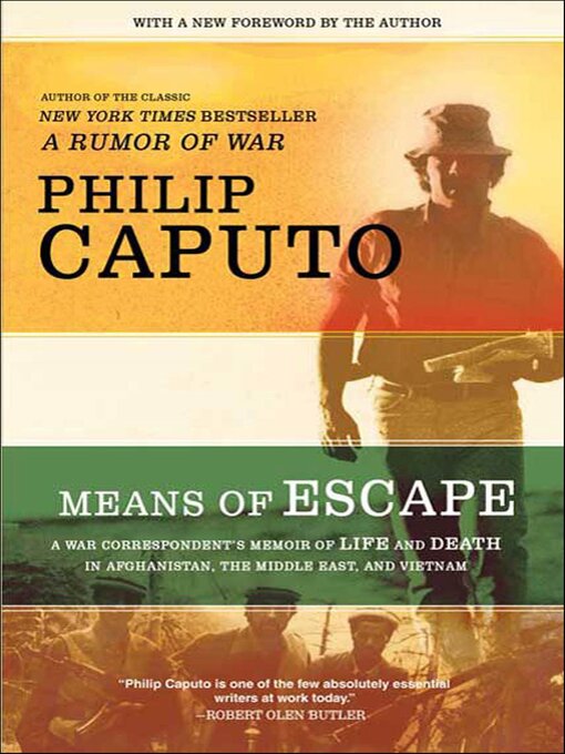 Title details for Means of Escape by Philip Caputo - Wait list